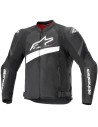 ALPINESTARS CHAQUETA T-GP PLUS R V4 AIRFLOW BLACK/WHITE en ALDAMOVIL