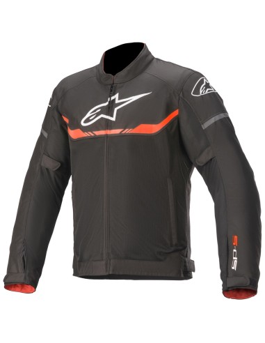 ALPINESTARS CHAQUETA T-SPS AIR BLACK/RED FLUOR en ALDAMOVIL