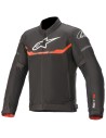 ALPINESTARS CHAQUETA T-SPS AIR BLACK/RED FLUOR en ALDAMOVIL