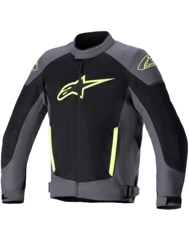 ALPINESTARS CHAQUETA T-SP X SUPERAIR GRAY/BLACK/YELLOW en ALDAMOVIL