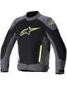 ALPINESTARS CHAQUETA T-SP X SUPERAIR GRAY/BLACK/YELLOW en ALDAMOVIL