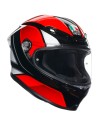 AGV CASCO MOTO K6 S E2206 HYPHEN BLACK/RED/WHITE en ALDAMOVIL