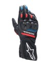 ALPINESTARS GUANTES HONDA SP-8 V3 BLACK/BRIGHT RED/ BLUE en ALDMAOVIL