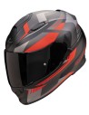 SCORPION CASCO EXO-491 ABILIS BLACK/RED MATT en ALDAMOVIL