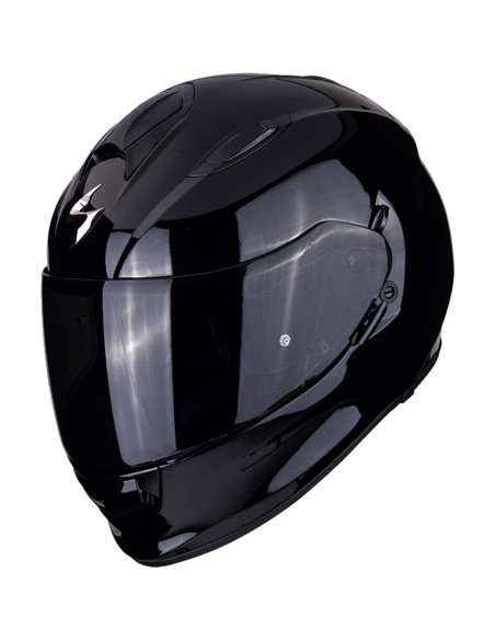 SCORPION CASCO EXO-491 NEGRO BRILLO en ALDAMOVIL