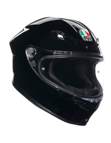 AGV CASCO MOTO K6 S E2206 NEGRO BRILLO en ALDAMOVIL