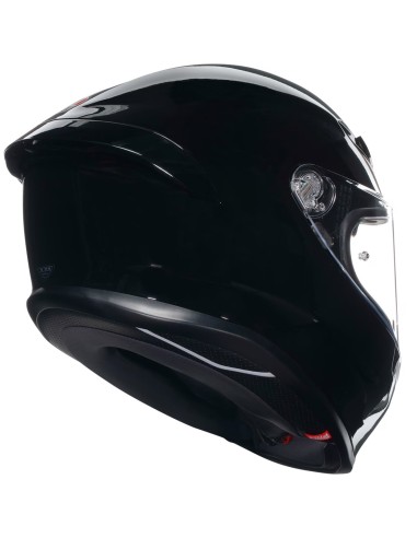 AGV CASCO MOTO K6 S E2206 NEGRO BRILLO en ALDAMOVIL