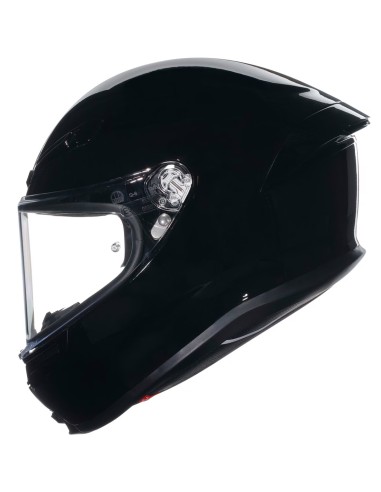 AGV CASCO MOTO K6 S E2206 NEGRO BRILLO en ALDAMOVIL