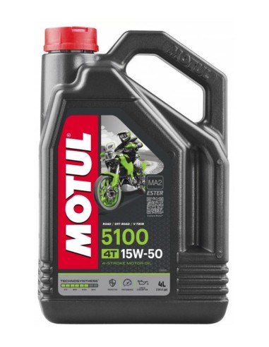 MOTUL ACEITE 5100 15W50 4T 4L