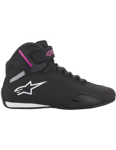 ALPINESTARS BOTAS STELLA SEKTOR BLACK/FUCHSIA en ALDAMOVIL