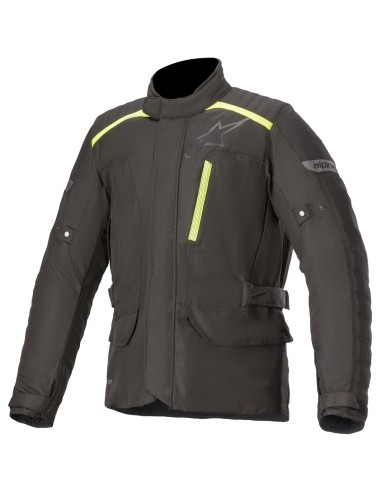 ALPINESTARS CHAQUETA GRAVITY BLACK/ YELLOW FLUOR en ALDAMOVIL