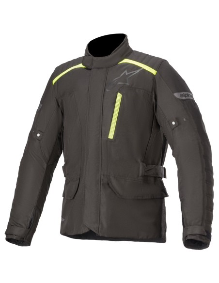 ALPINESTARS CHAQUETA GRAVITY BLACK/ YELLOW FLUOR en ALDAMOVIL