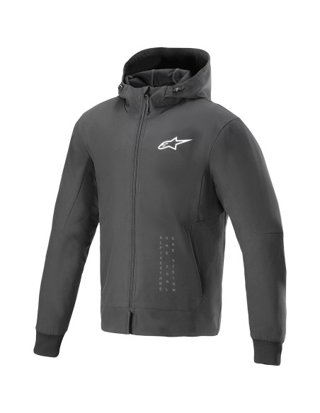 ALPINESTARS SUDADERA RADIUM TECH BLACK/WHITE