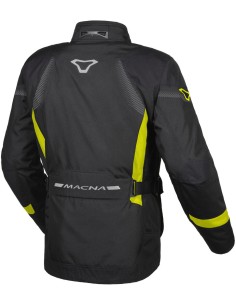 MACNA CHAQUETA RANCHER BLACK/YELLOW FLUOR en ALDAMOVIL 2