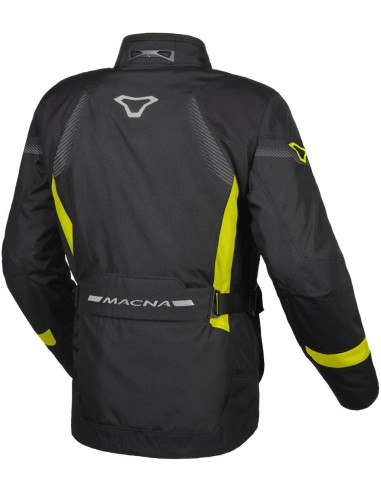 MACNA CHAQUETA RANCHER BLACK/YELLOW FLUOR en ALDAMOVIL