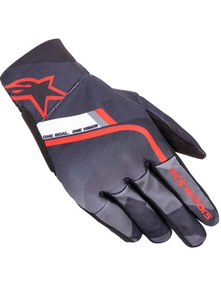 ALPINESTARS GUANTES REEF BLACK/GRAY/RED en ALDAMOVIL