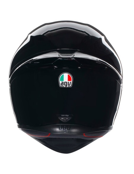 AGV CASCO MOTO K1-S E2206 NEGRO BRILLO en ALDAMOVIL