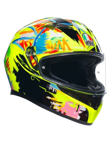 AGV CASCO MOTO K3 E2206 ROSSI WINTER TEST 2019 en ALDAMOVIL