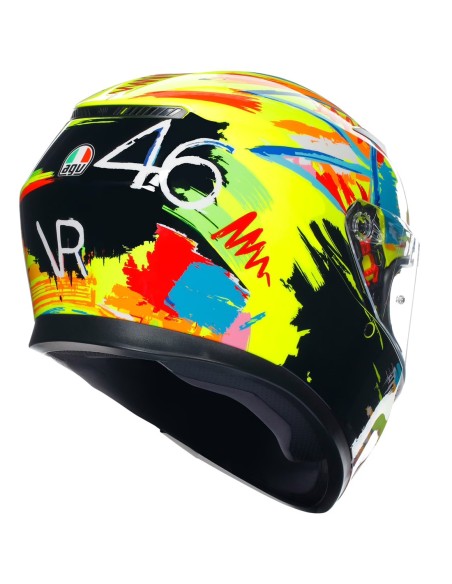 AGV CASCO MOTO K3 E2206 ROSSI WINTER TEST 2019 en ALDAMOVIL