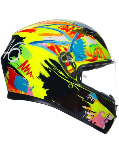 AGV CASCO MOTO K3 E2206 ROSSI WINTER TEST 2019 en ALDAMOVIL