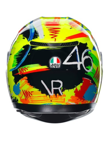 AGV CASCO MOTO K3 E2206 ROSSI WINTER TEST 2019 en ALDAMOVIL