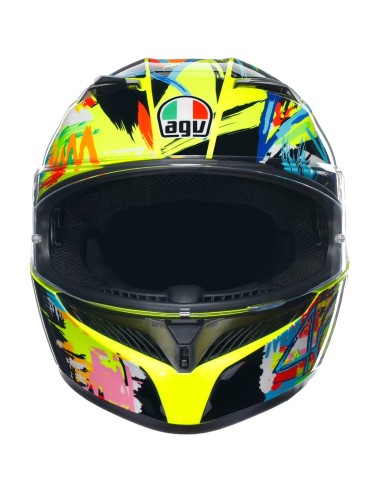 AGV CASCO MOTO K3 E2206 ROSSI WINTER TEST 2019 en ALDAMOVIL