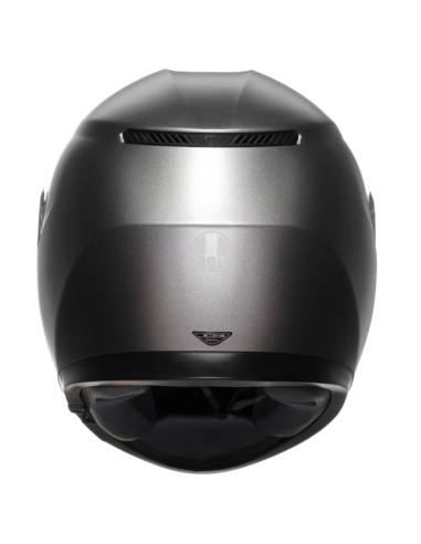 AGV CASCO MOTO K3 E2206 MONO LUNA PLATA GREY en ALDAMOVIL