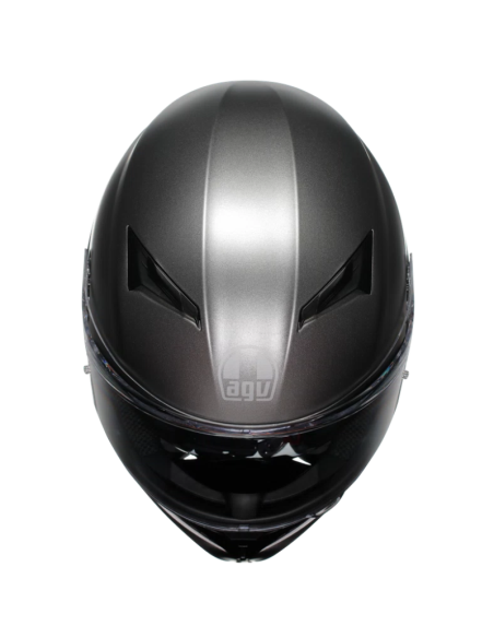 AGV CASCO MOTO K3 E2206 MONO LUNA PLATA GREY en ALDAMOVIL