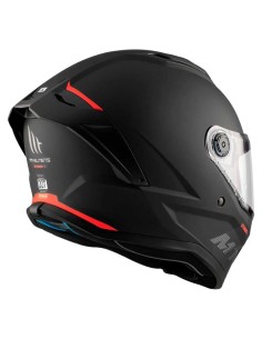 MT CASCO STINGER 2 FF126 SOLID A1 NEGRO MATE 2