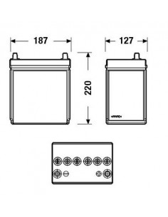 Aldamovil -  BATERIA TUDOR TECHNICA TB356A 2