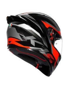 AGV CASCO K1 S E2206 FASTLAP BLACK/GREY/RED en ALDAMOVIL 2