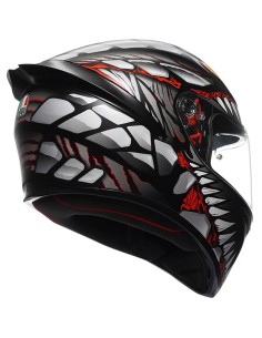 AGV CASCO MOTO K1 S LYZARD MATT BLACK/GREY/RED en ALDAMOVIL 2