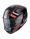 SCORPION CASCO MODULAR EXO-930 EVO ARDENS BLACK/RED en ALDAMOVIL