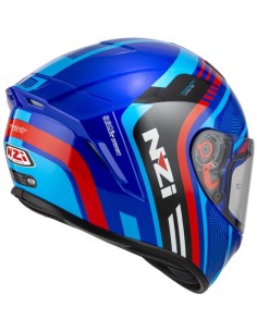 NZI CASCO TRENDY 2 CONNECTED DARK BLUE/RED/BLACK en ALDAMOVIL 2