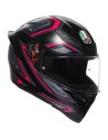 AGV CASCO K1 S E2206 SLING MATT BLACK/PINK en ALDAMOVIL