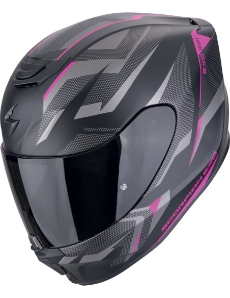 SCORPION CASCO EXO-391 AAXO BLACK MATT/PINK en ALDAMOVIL