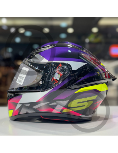 AGV CASCO K1 S E2206 FASTLAP BLACK/PURPLE/PINK en ALDAMOVIL