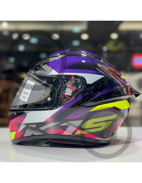 AGV CASCO K1 S E2206 FASTLAP BLACK/PURPLE/PINK en ALDAMOVIL