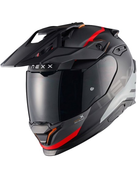 NEXX CASCO Y.TRAVL QUEST BLACK/RED en ALDAMOVIL