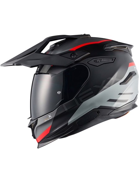 NEXX CASCO Y.TRAVL QUEST BLACK/RED en ALDAMOVIL