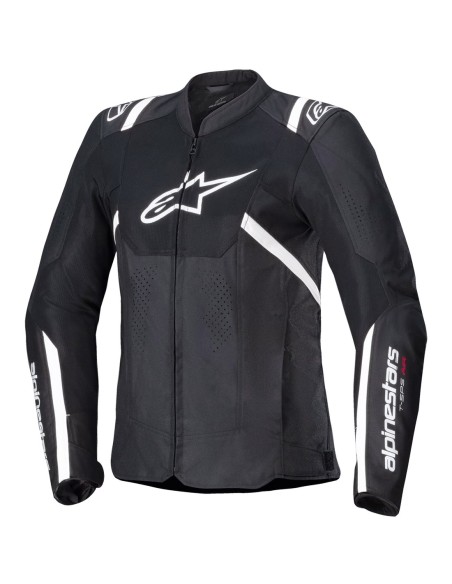 ALPINESTARS CHAQUETA STELLA T-SPS AIR V2 BLACK/WHITE en ALDAMOVIL