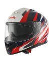 UNIK CASCO INTEGRAL FIBRA GALAXY RED/BLUE/WHITE en ALDAMOVIL