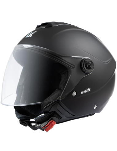 UNIK CASCO JET VERTEX BLACK MATT en ALDAMOVIL
