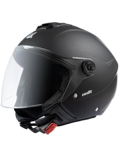 UNIK CASCO JET VERTEX BLACK MATT en ALDAMOVIL