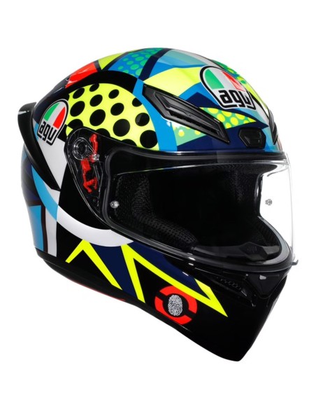 AGV CASCO K1 S E2206 ROSSI WINTER TEST 2020 en ALDAMOVIL