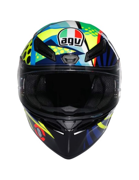 AGV CASCO K1 S E2206 ROSSI WINTER TEST 2020 en ALDAMOVIL