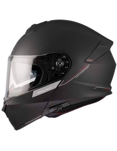 MT CASCO MODULAR GENESIS SV NEGRO MATE en ALDAMOVIL