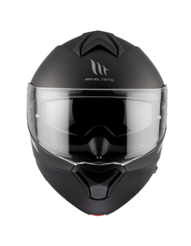 MT CASCO MODULAR GENESIS SV NEGRO MATE en ALDAMOVIL