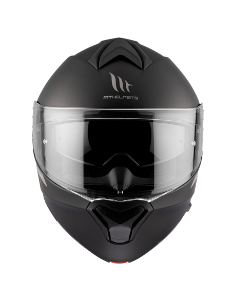 MT CASCO MODULAR GENESIS SV NEGRO MATE en ALDAMOVIL