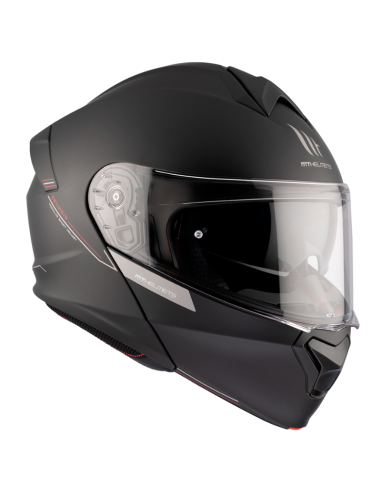 MT CASCO MODULAR GENESIS SV NEGRO MATE en ALDAMOVIL